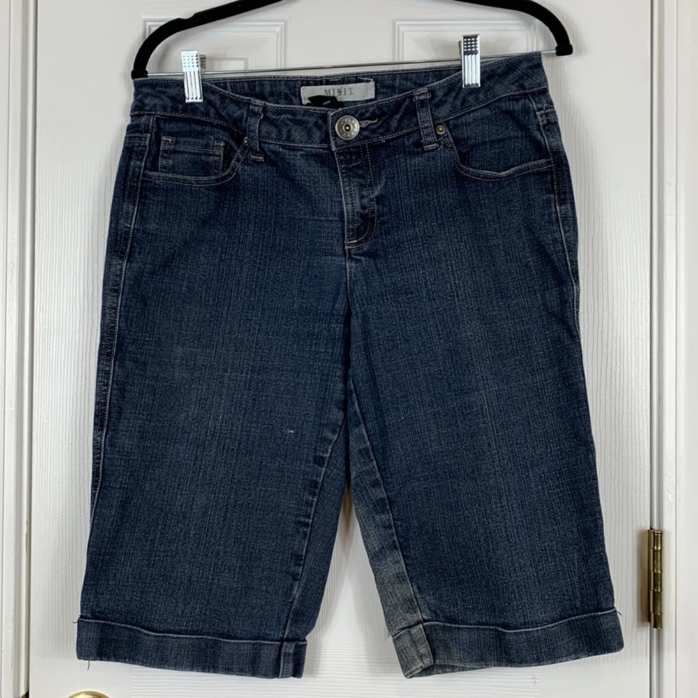 Mixit denim Bermuda shorts size 10.